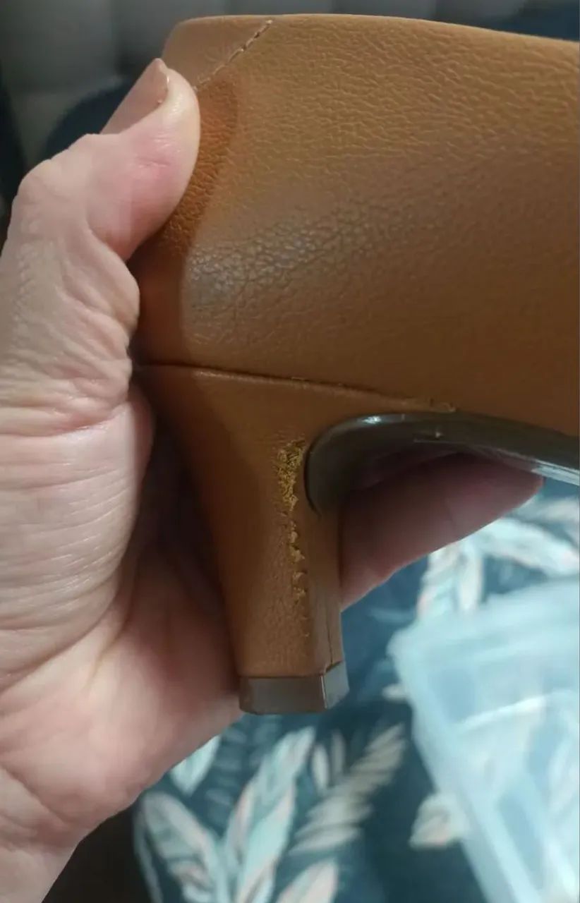 SCARPIN CARAMELO baixo via uno - Foto 5