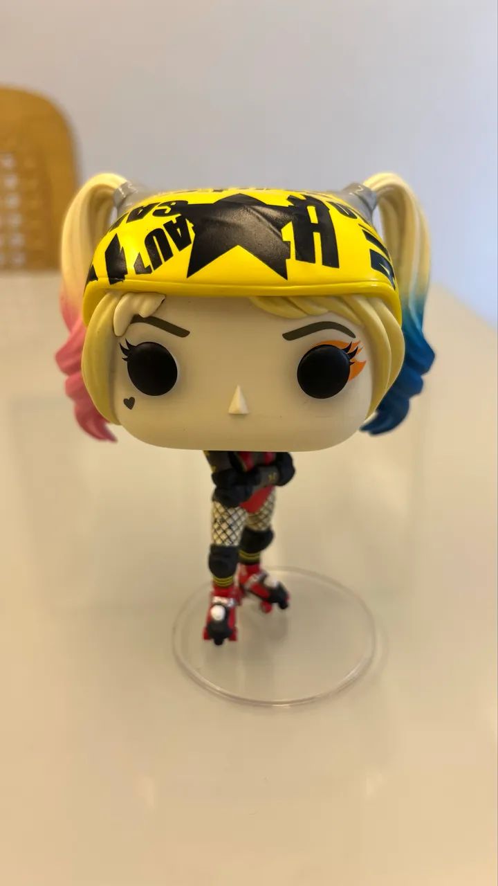Funko Pop Arlequina Roller Derby Aves de Rapina  - Foto 4