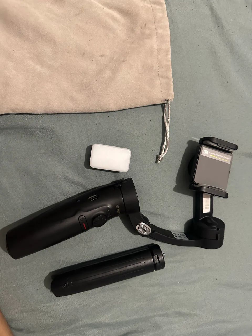 Gimbal AI Estabilizador 3 Eixos GURIGHT M2 para iPhone e Android