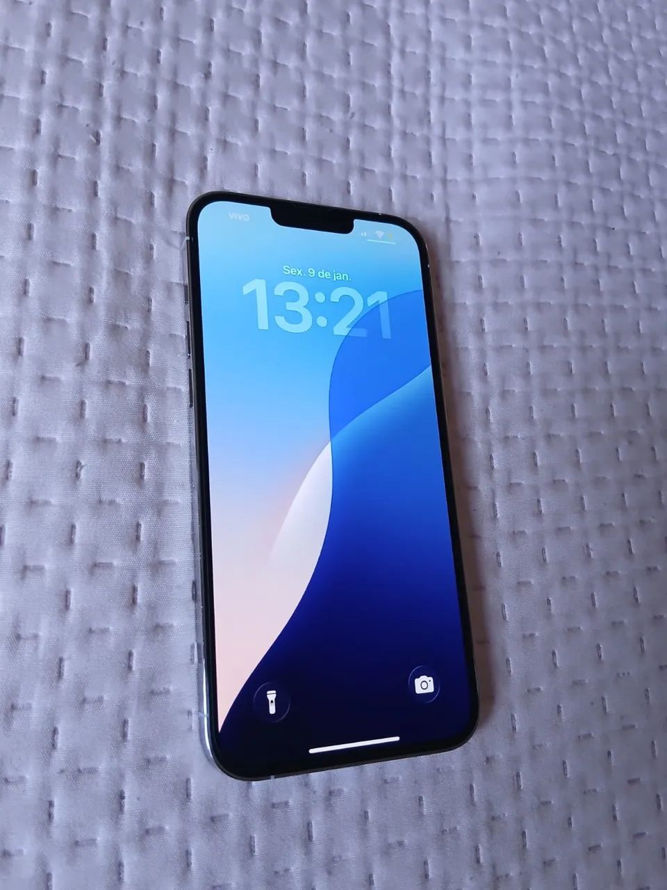 iPhone 13 Pro Max, branco prateado - Foto 4