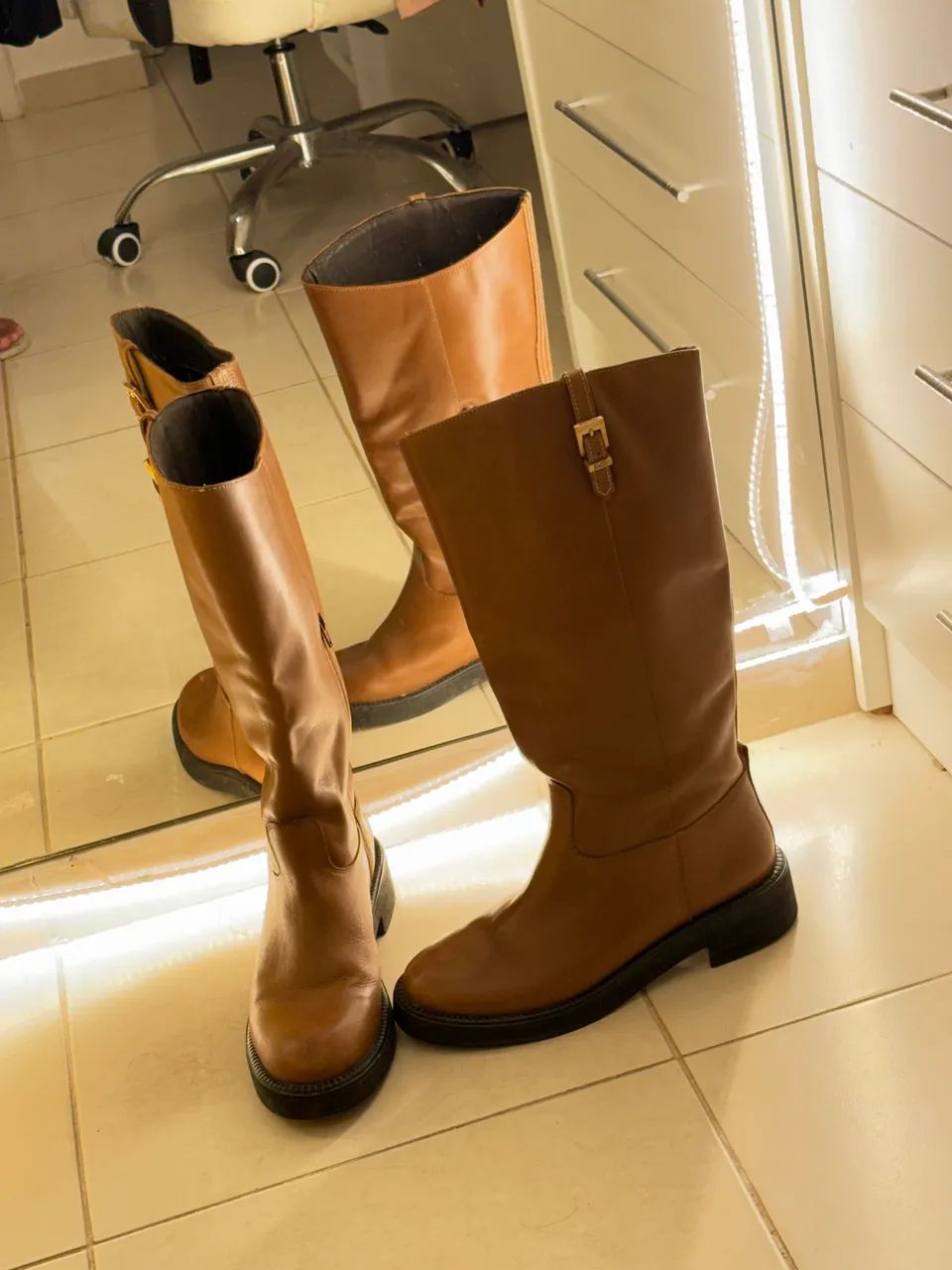 Bota cano longo Santa Lolla 