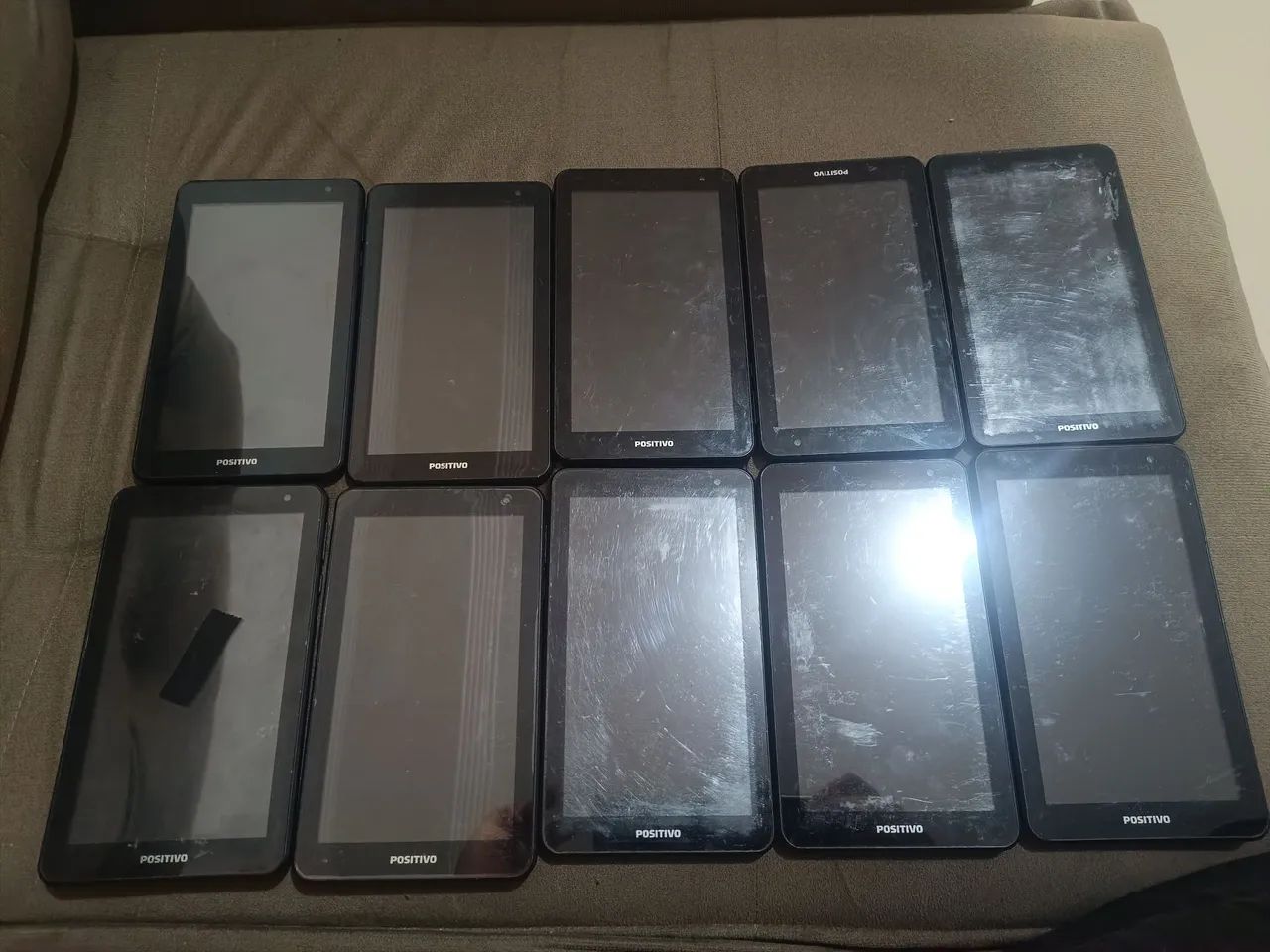 Lote de 10 tablets positivo para reparo - Foto 2