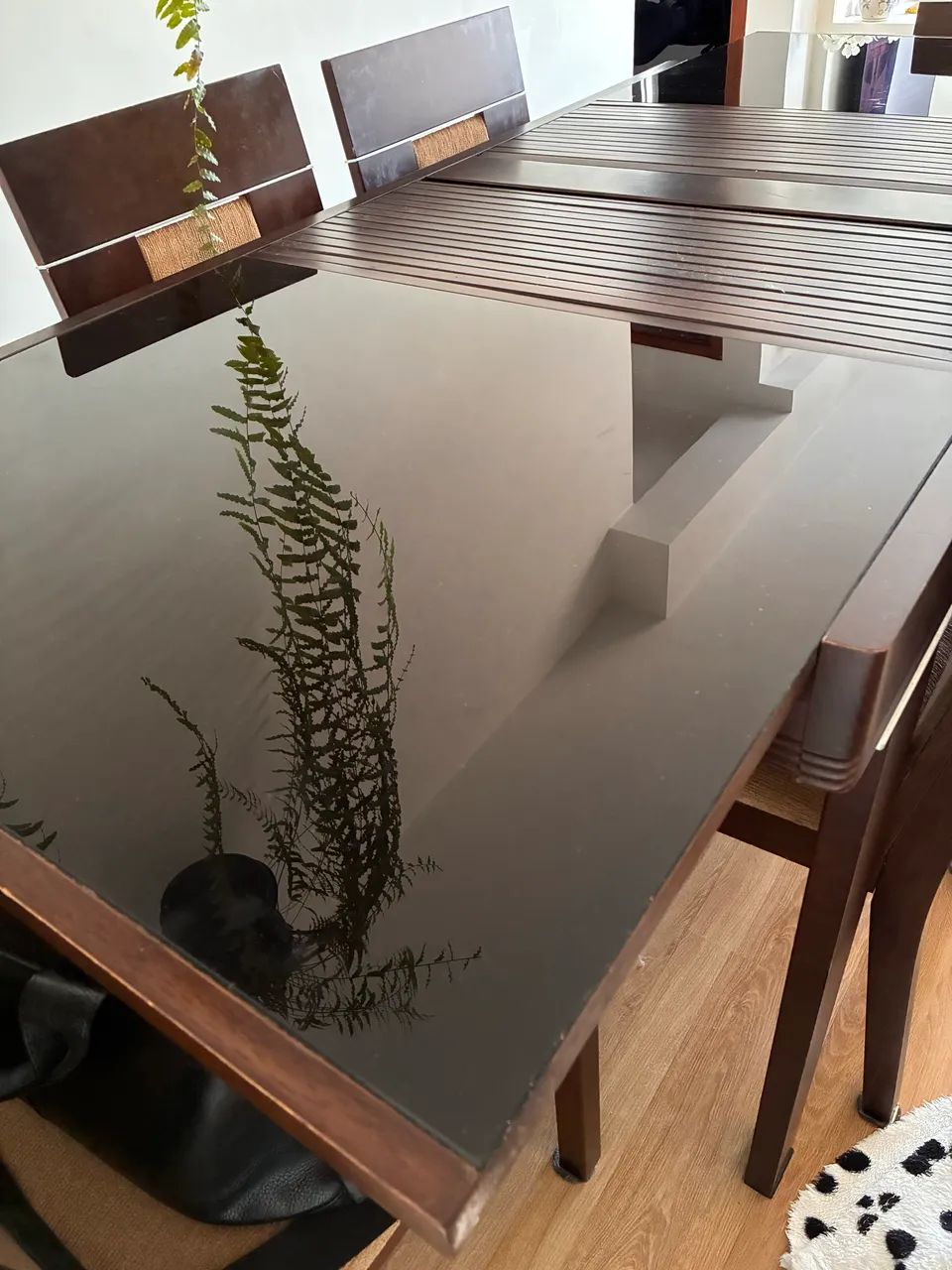 Mesa de Jantar Extensível com 6 cadeiras - Foto 2