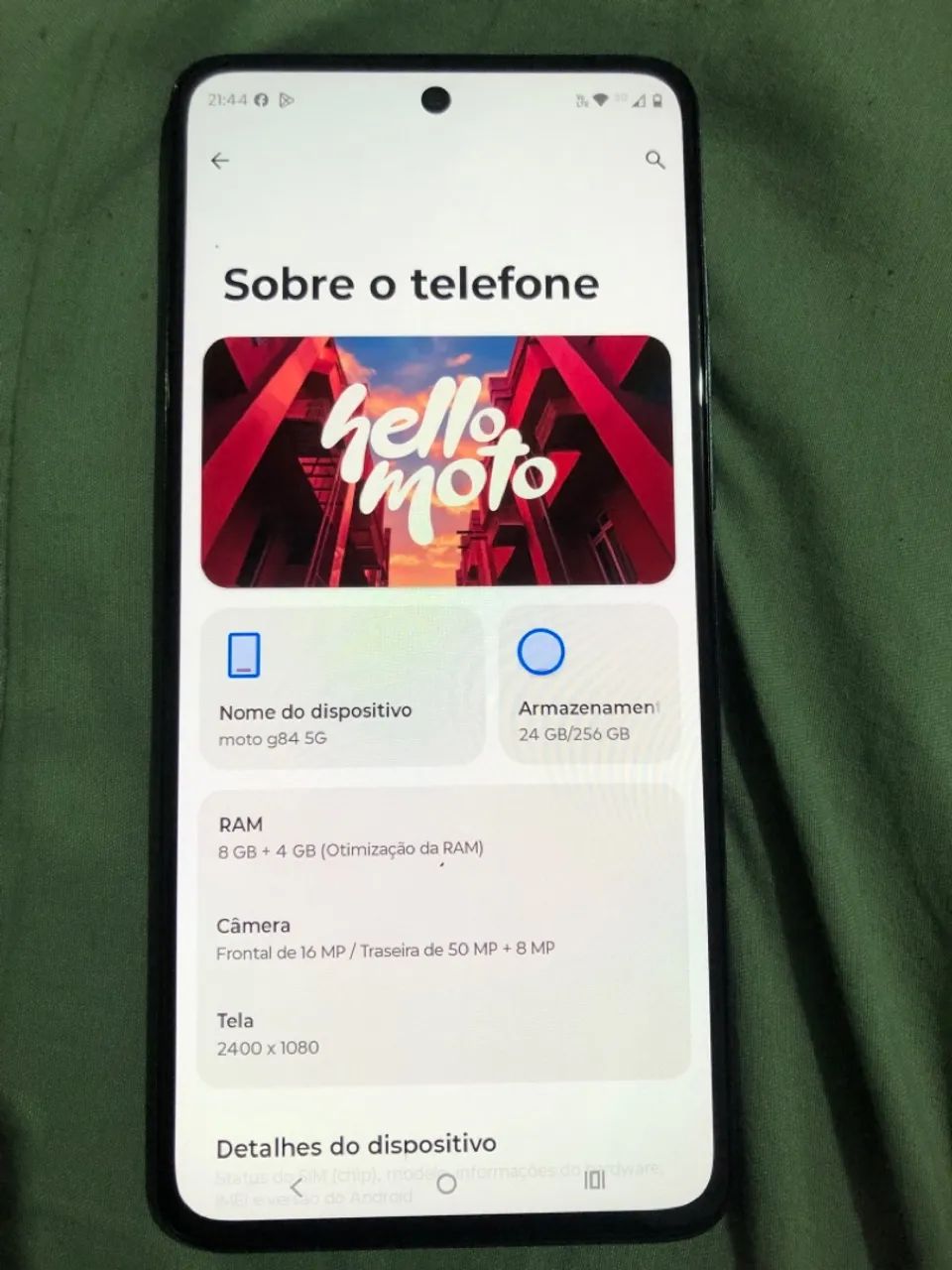 Moto g84 NFC 5g - Foto 3