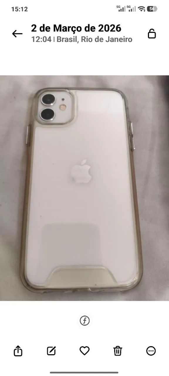 Iphone 11 - 64GB - Branco - Usado - Foto 5