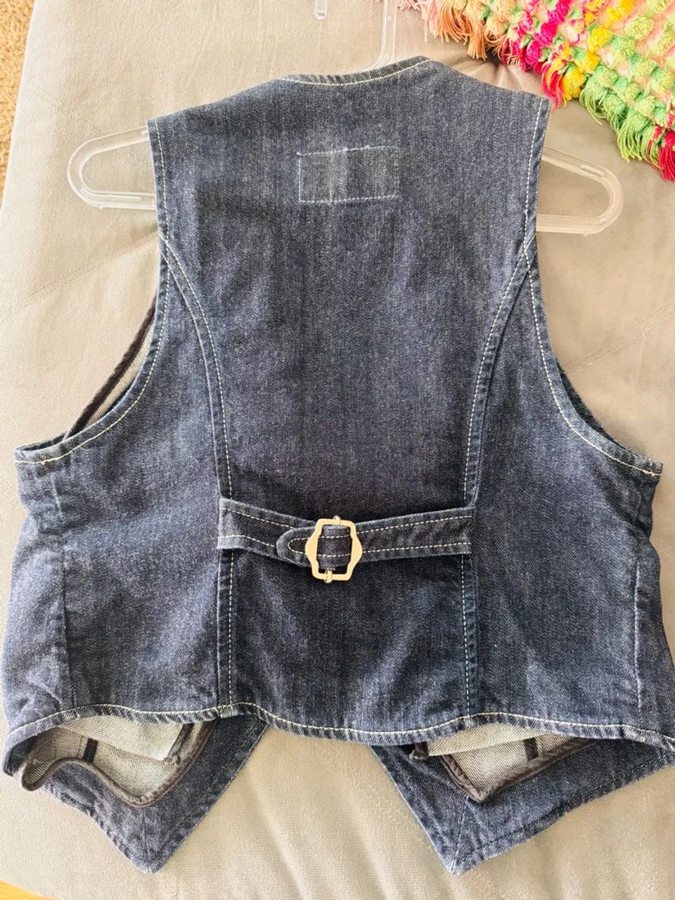 Belíssimo colete jeans Fórum  - Foto 3