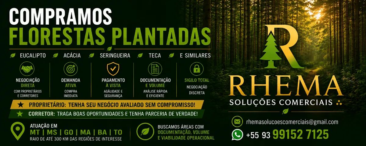 COMPRA IMEDIATA DE FLORESTAS PLANTADAS (EXÓTICAS) - Foto 2