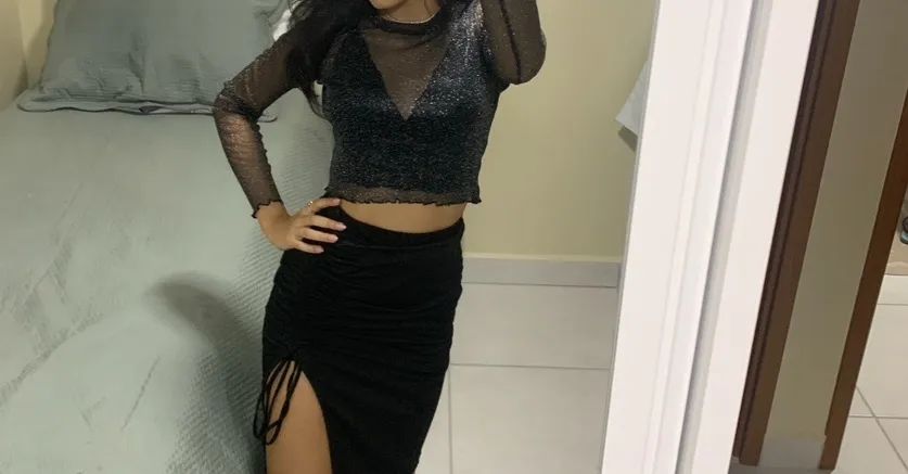 2 Blusas de tule (R$30 cada)