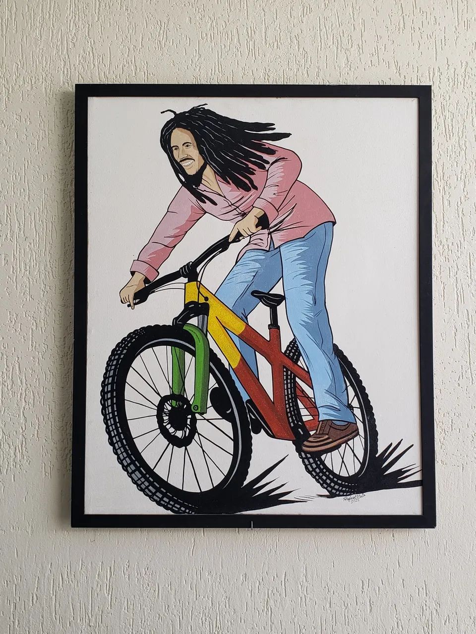 Quadro Bob Marley - Foto 2