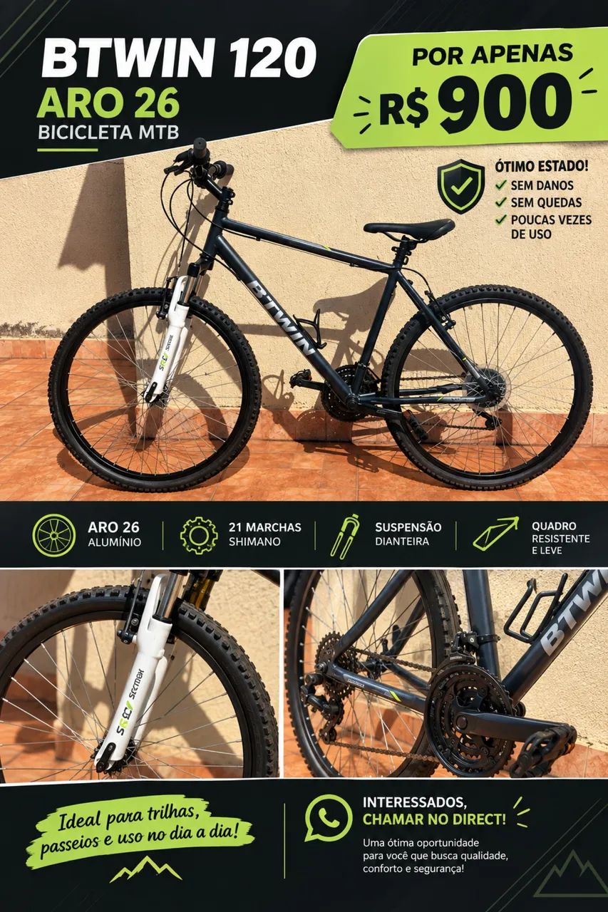 Bicicleta Btwin 120