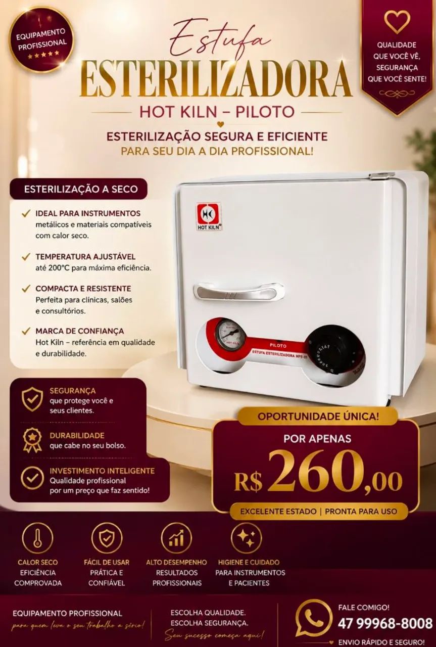 Estufa esterilizadora