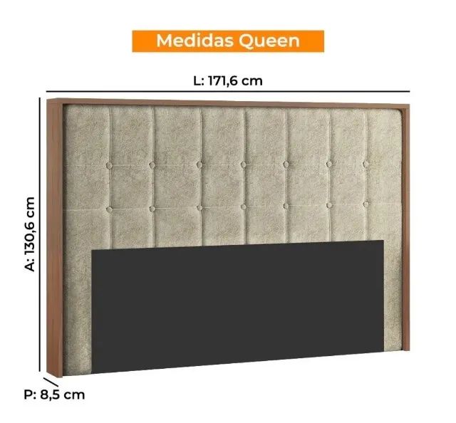 Cabeceira cama queen - Foto 2