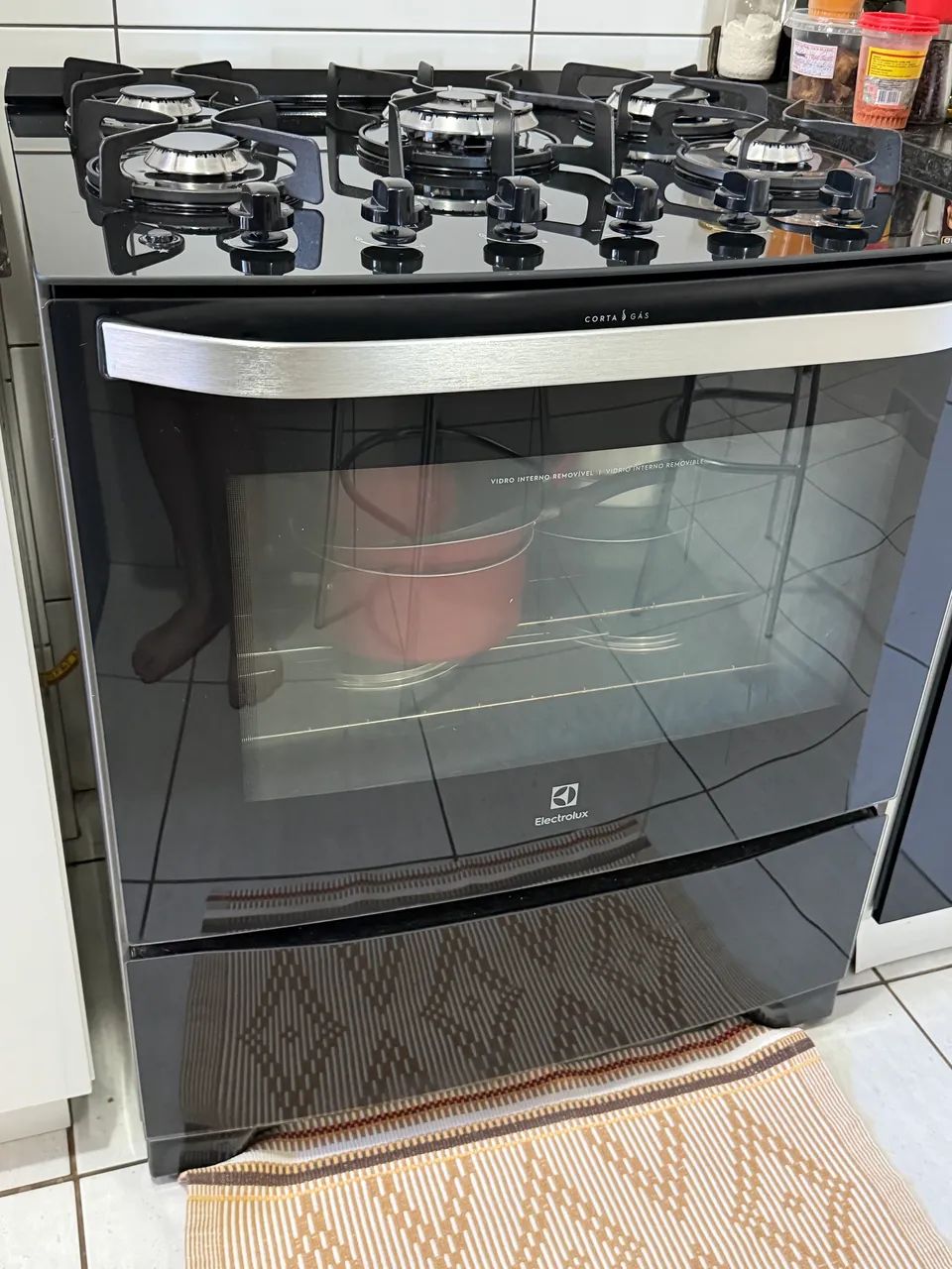 Fogão de piso Electrolux 05 bocas - Foto 3