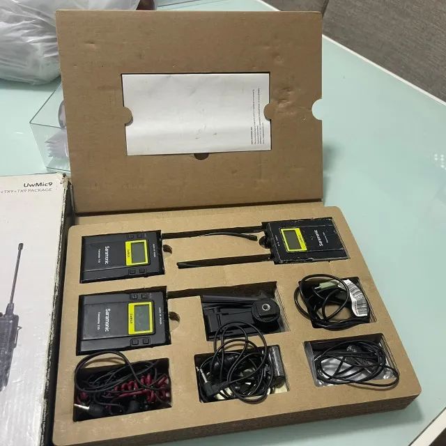 Microfone de lapela profissional Saramonic UHF Wireless - Foto 4
