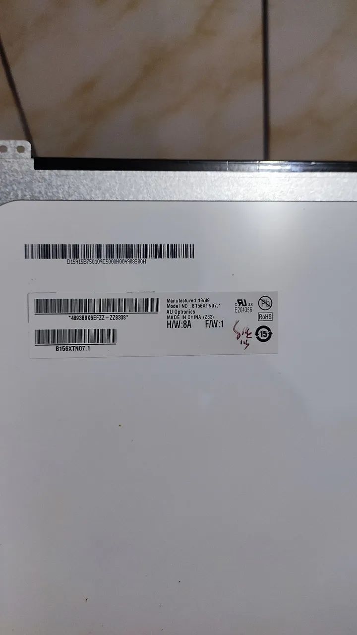 Tela LED Slim 15.6 Polegadas 30 pinos para notebook - Foto 3