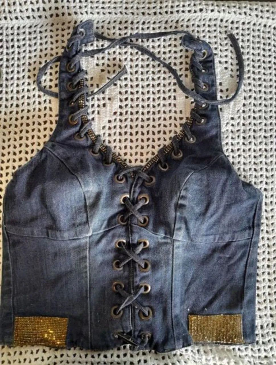 cropped  jeans pit bull - Foto 4