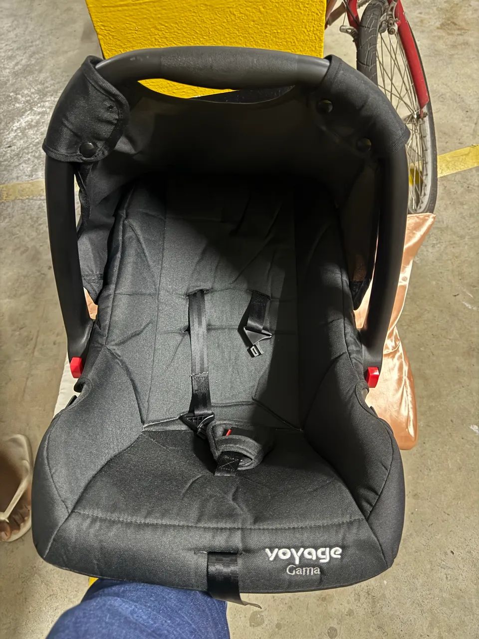 Moisés carrinho de bebê com bebê conforto  - Foto 2