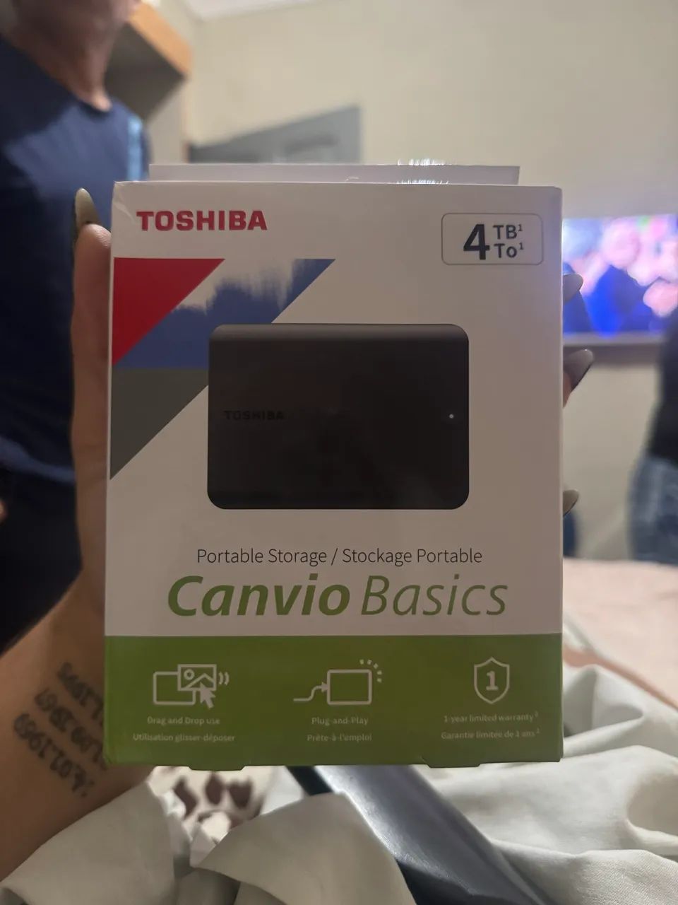 HD Externo Toshiba Canvio Basics 4TB - Foto 2