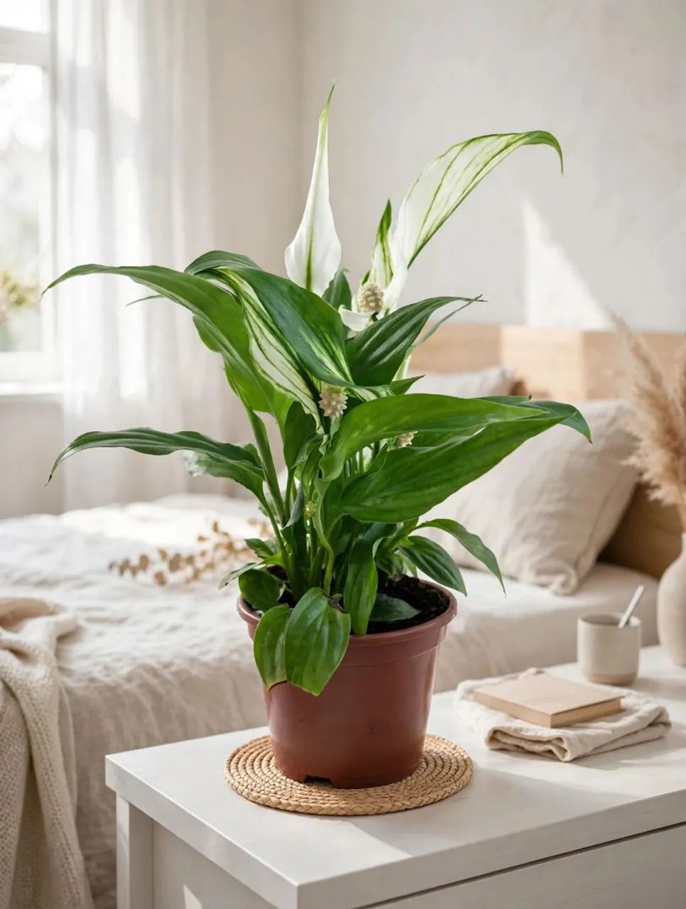 Planta lírio da paz