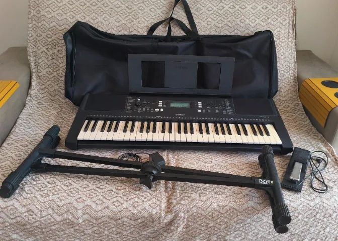 Teclado Yamaha PSR E-373 - Foto 5