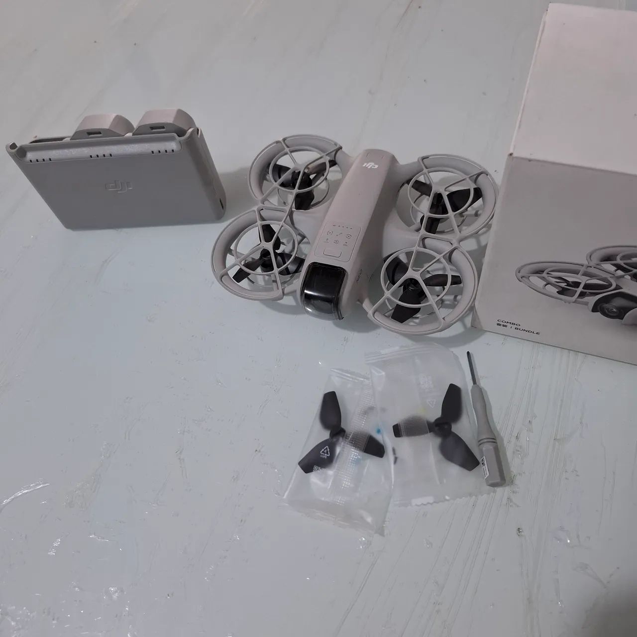 Dji neo 3 baterias sem controle
