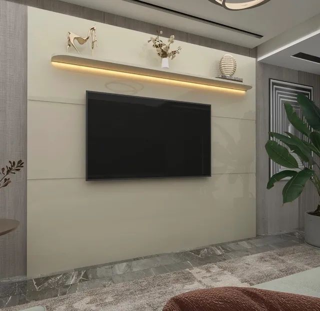 Painel Monarca Off White - Foto 2