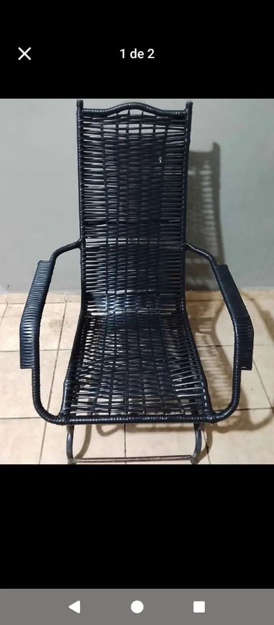 Cadeira de macarrão com molas