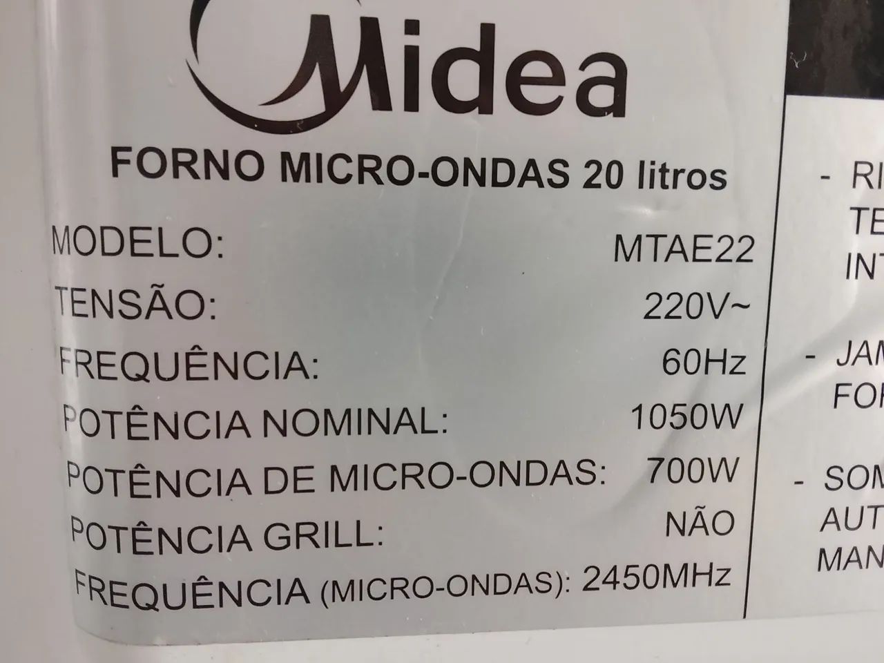 Microondas  - Foto 4