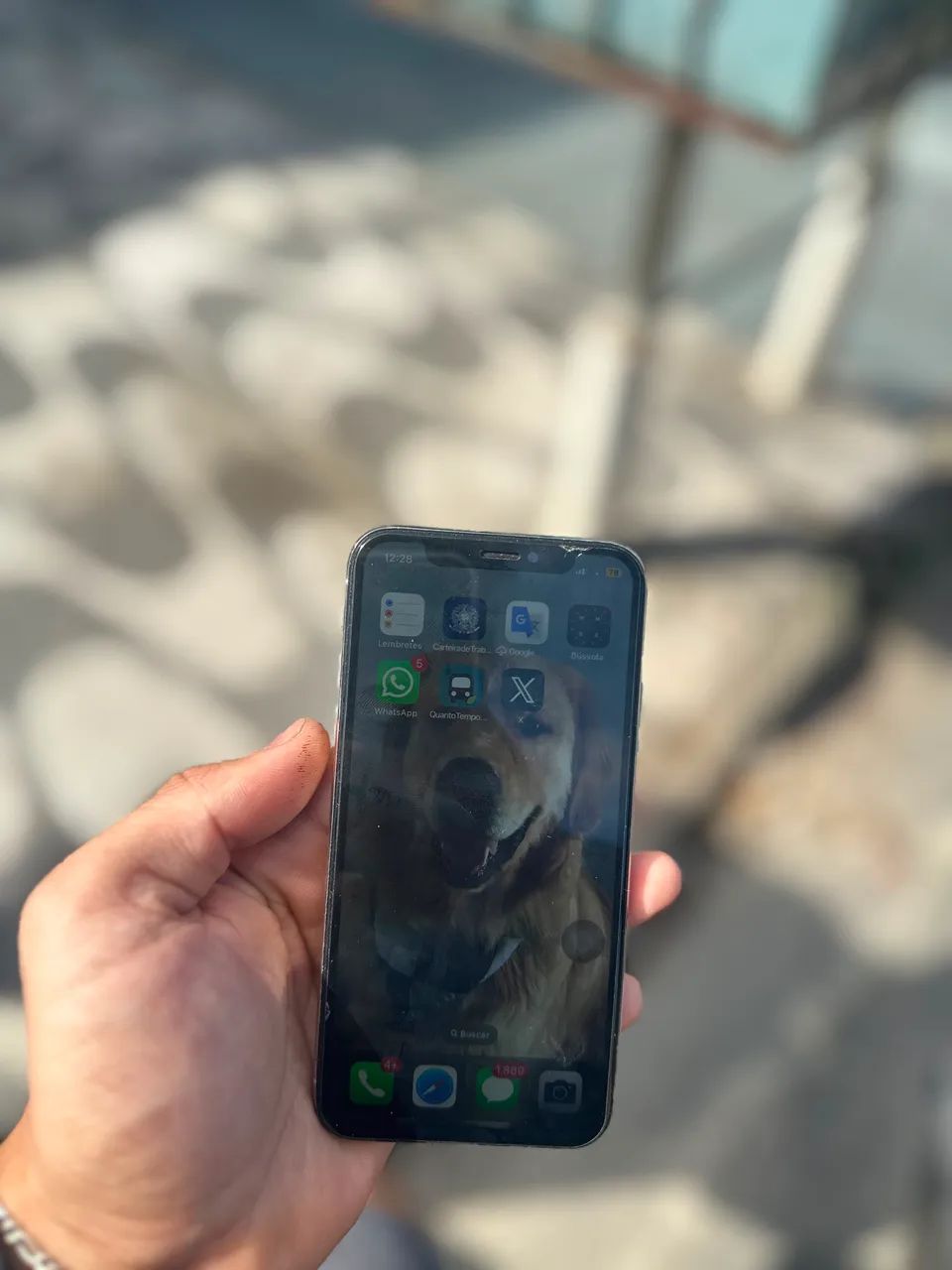 iPhone XS branco 