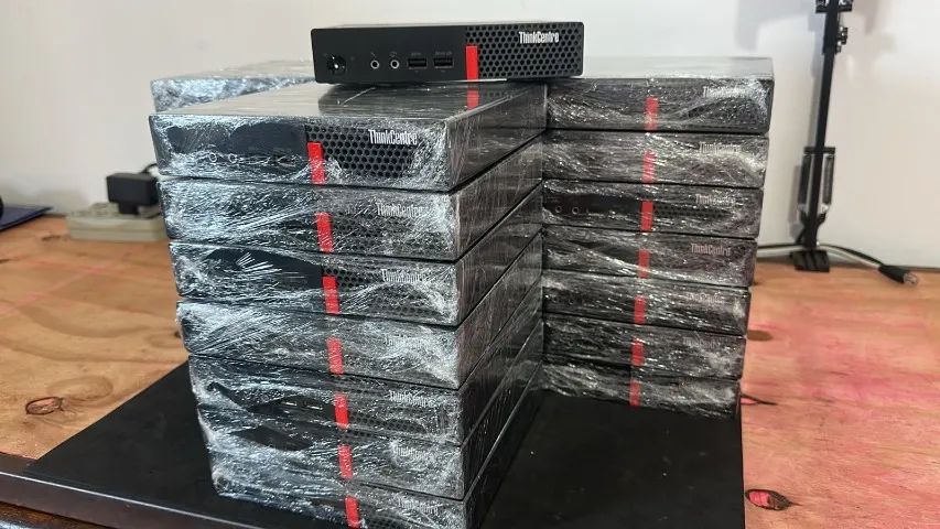 ** Computador Mini ThinkCentre Lenovo e Dell **