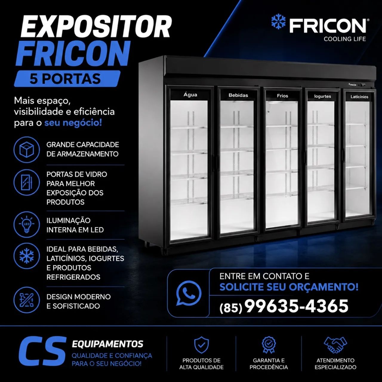 Expositor 5 portas Fricon - Foto 4