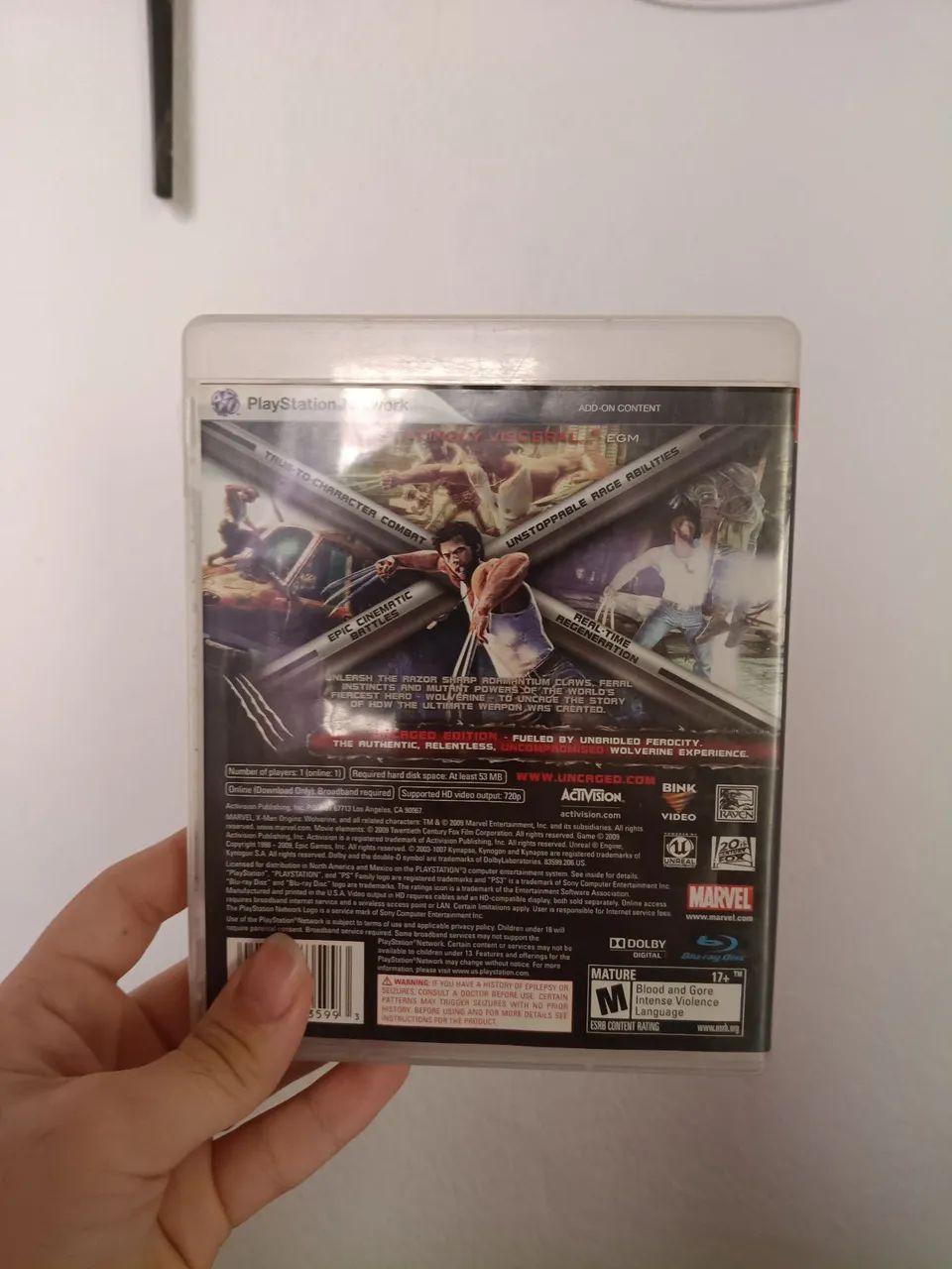Jogo PS3 Wolverine  - Foto 2