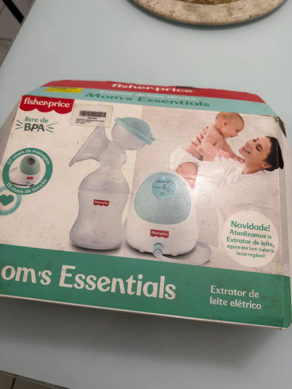Extrator de leite elétrico Fisher Price - Foto 2