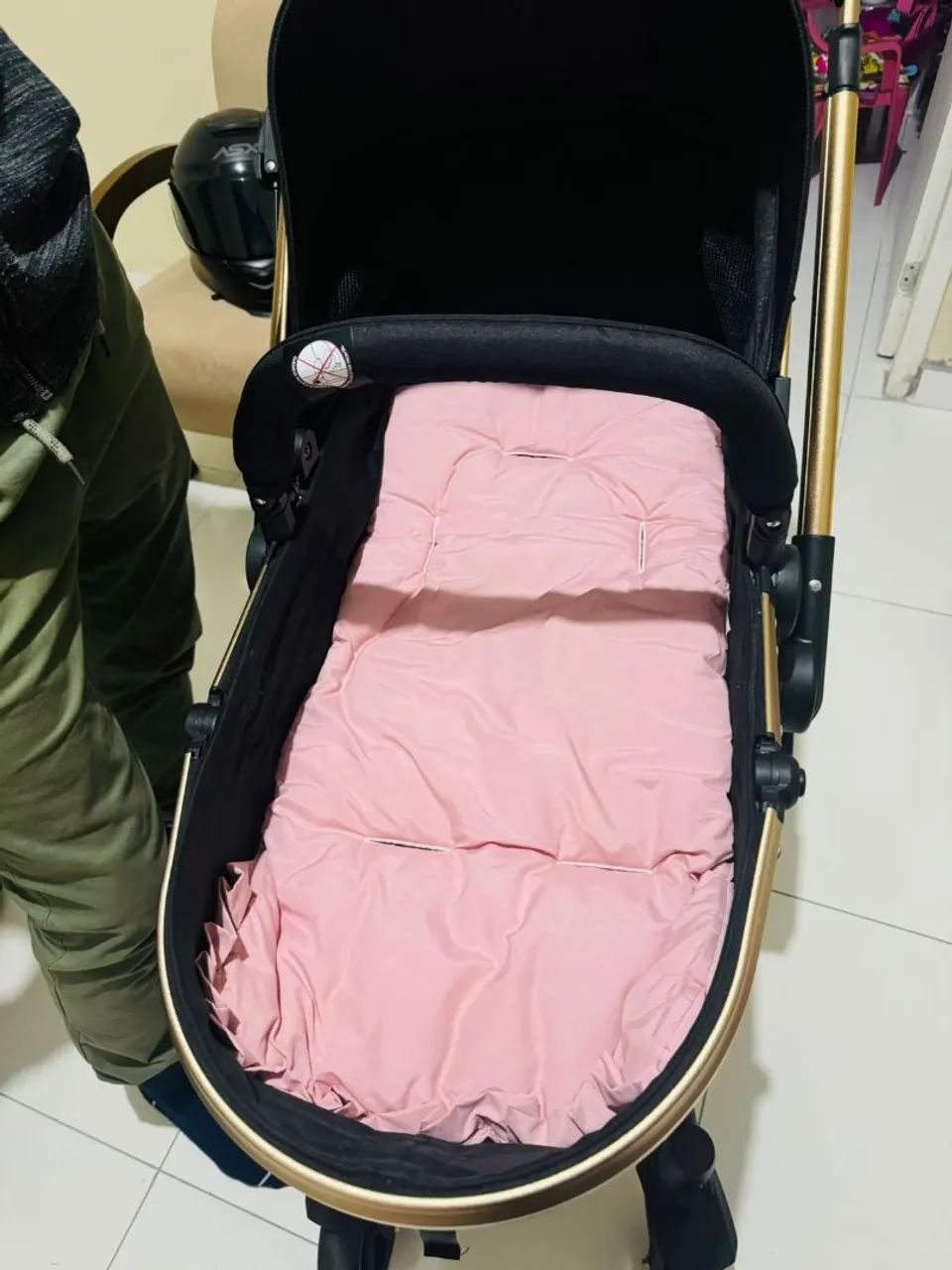 Carrinho de bebê vulkan golden - Foto 3