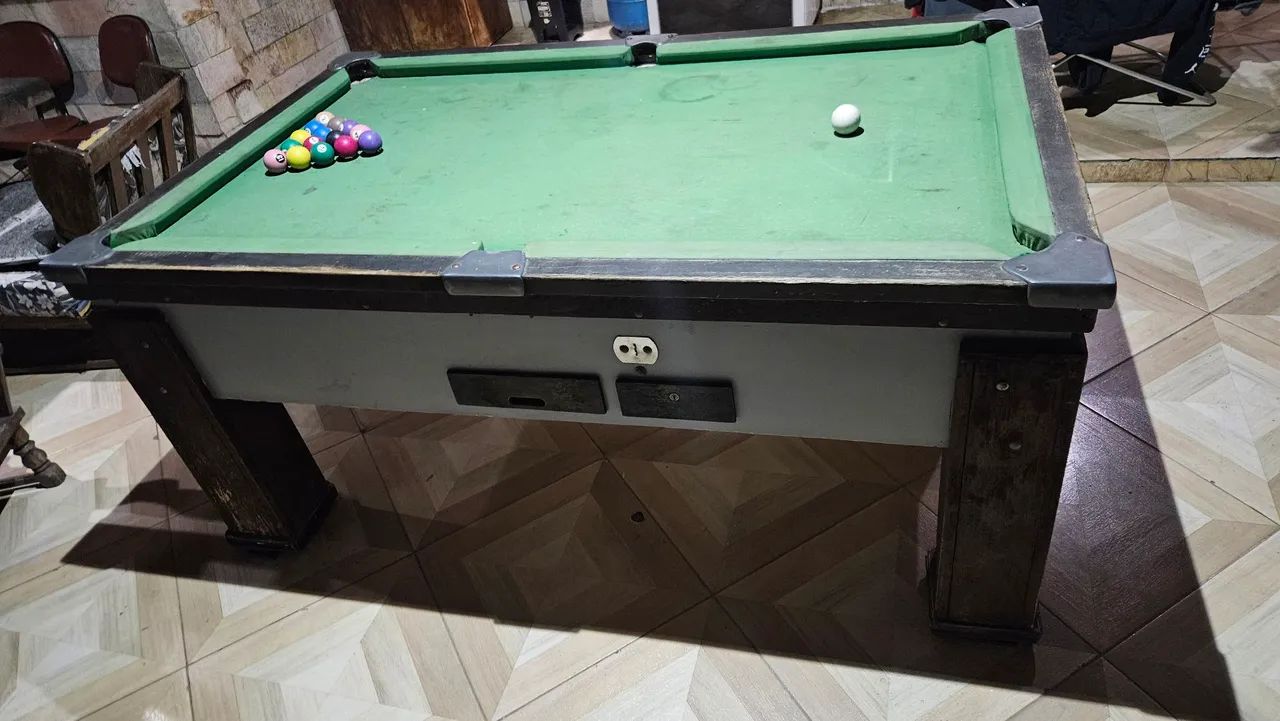 Mesa de sinuca de pedra - Foto 3