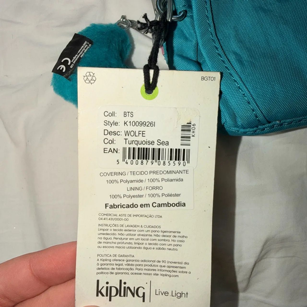 Estojo Kipling Original com Etiqueta SEM USO - Foto 3