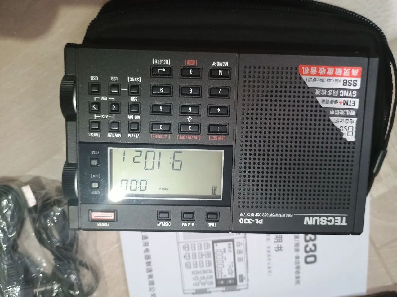 Rádio TECSUN PL 330 com ssb - Foto 4
