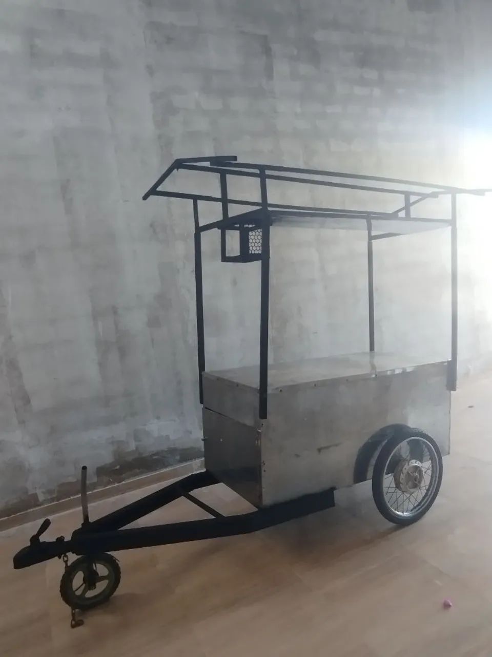 Carrinho para Lanche com reboque 