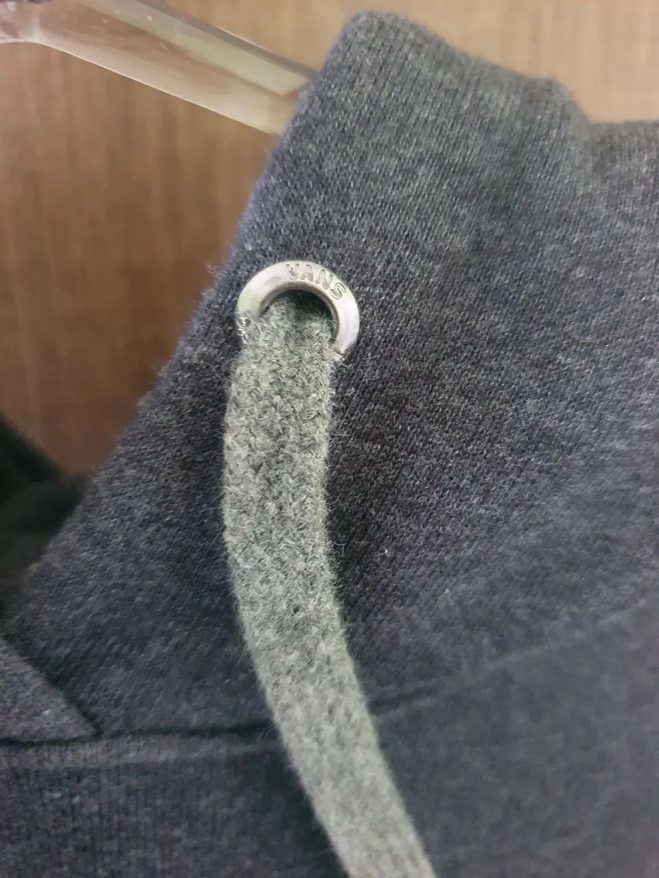 Moletom Vans Core Basics Cinza - Foto 4