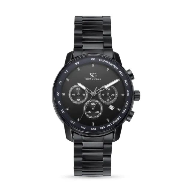 Masculino Chrono Tech Preto Saint Germain - Foto 2
