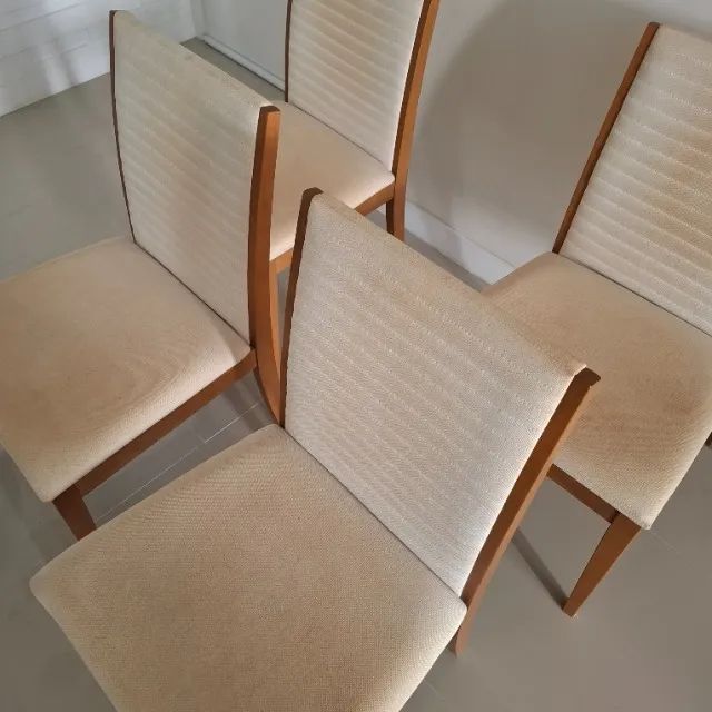 Conjunto de 4 cadeiras jantar  - Foto 4