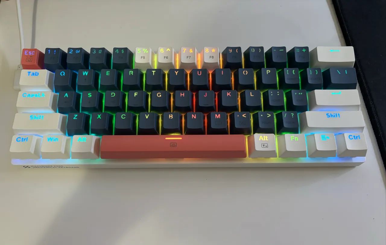 teclado machenike k500 b61 switch brown - Foto 3