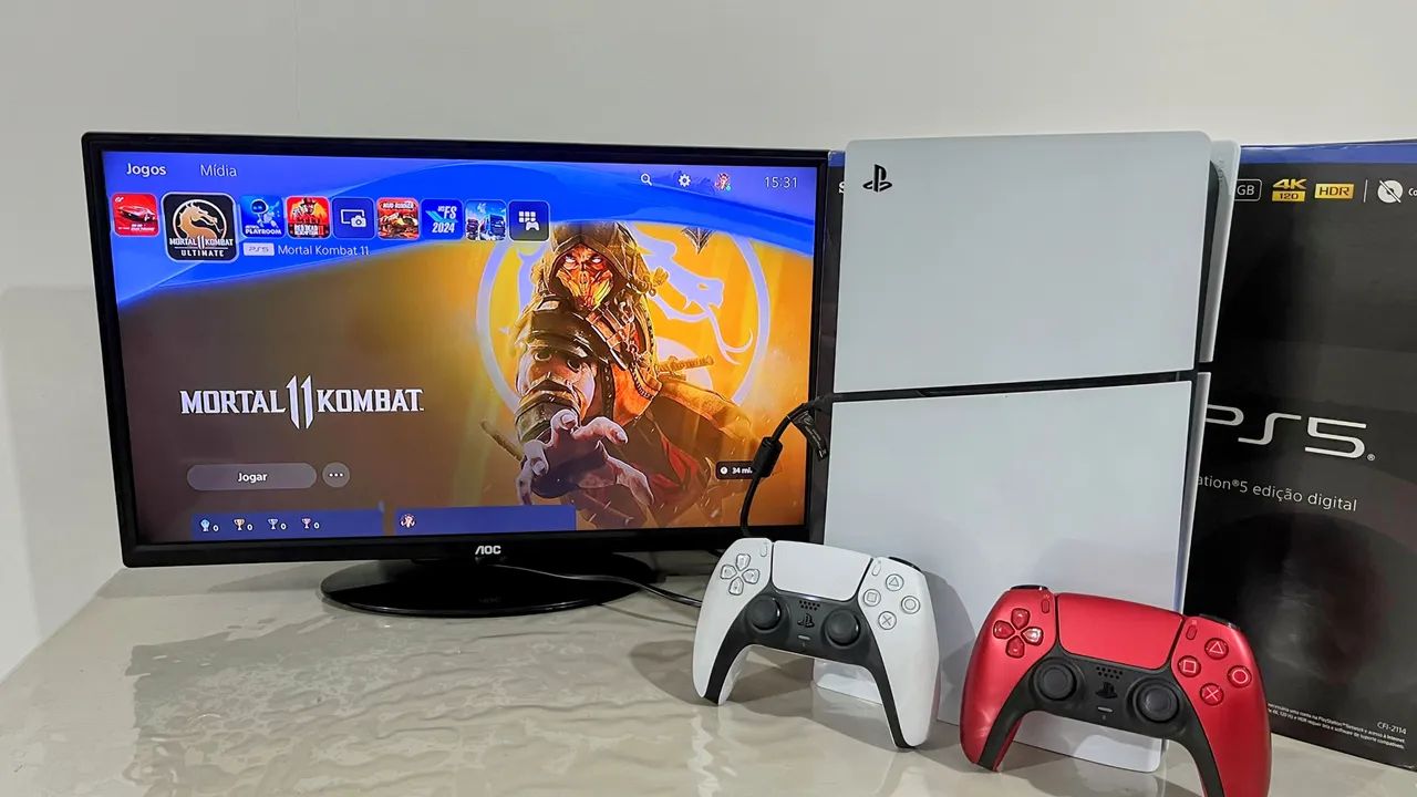 Ps5 Slim 825gb 2 controles  - Foto 4