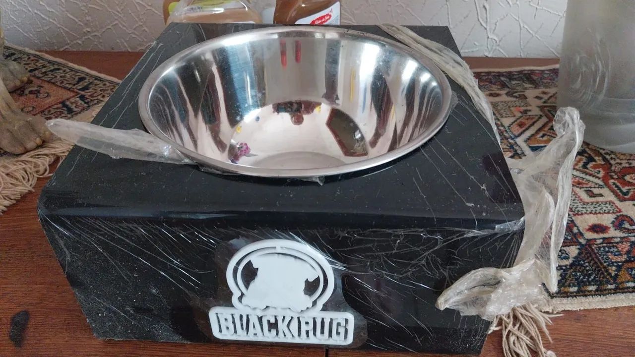 Comedouro elevado para pets totalmente lavável - Foto 4