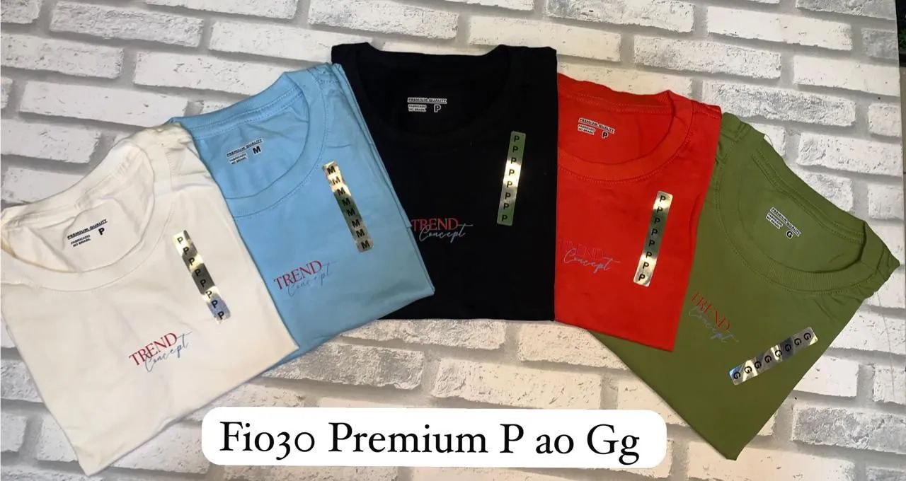 Camisas fio 30 Premium  - Foto 2