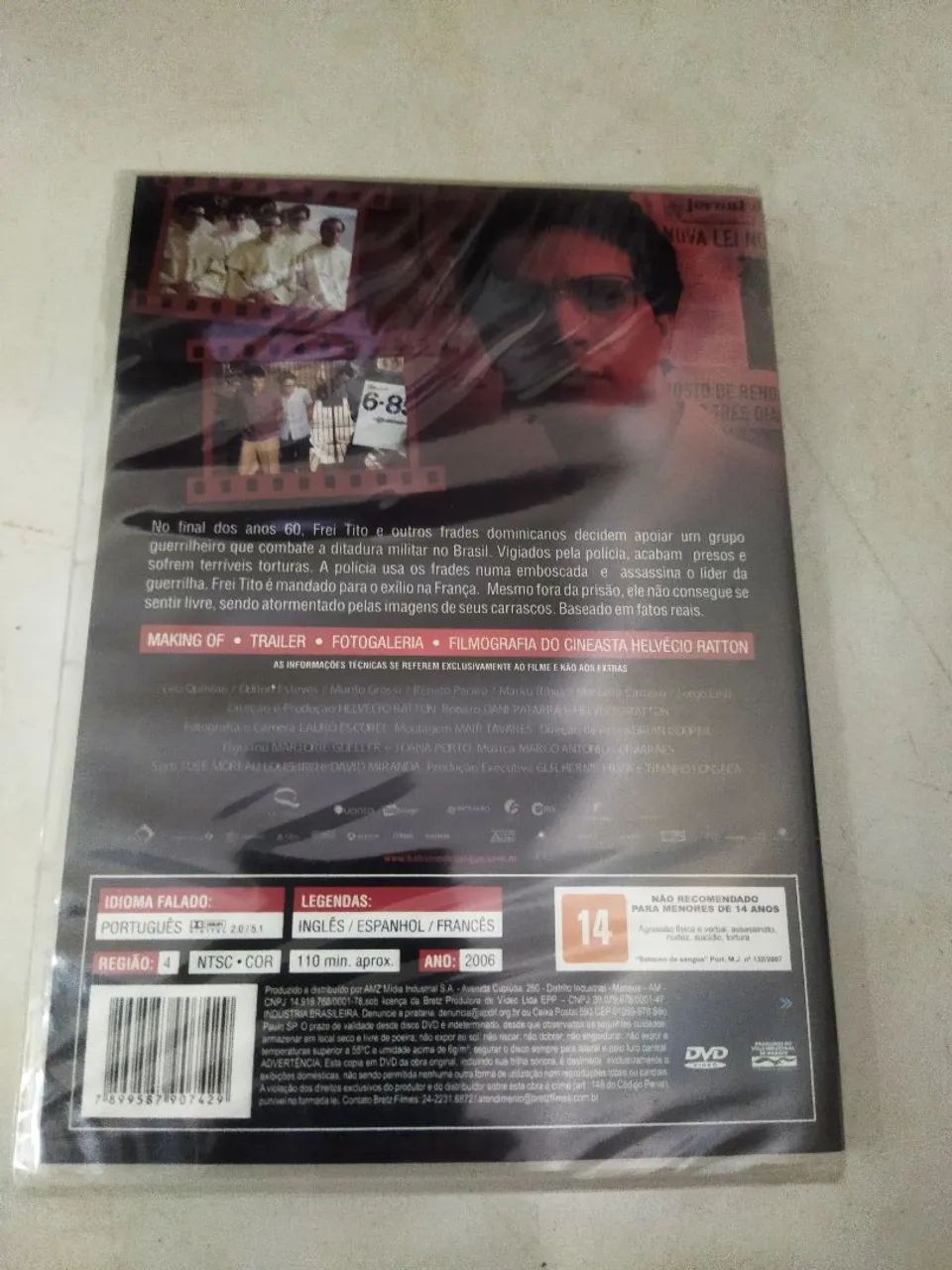 Dvd Batismo de Sangue - Foto 2