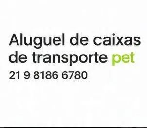 Alugamos Caixas de transporte pet 