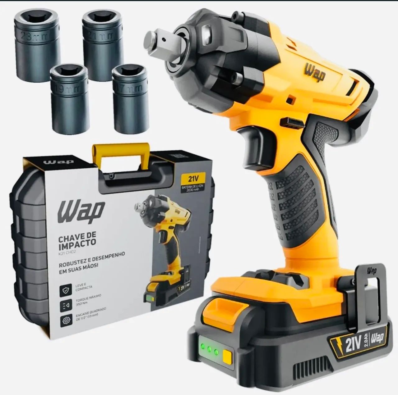 Chave impacto K21-CH02 WAP 350NM. - Foto 5