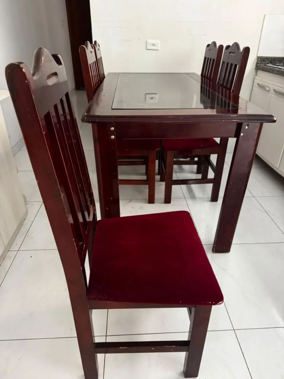 VENDO OU TROCO - MESA 6 LUGARES - Foto 5