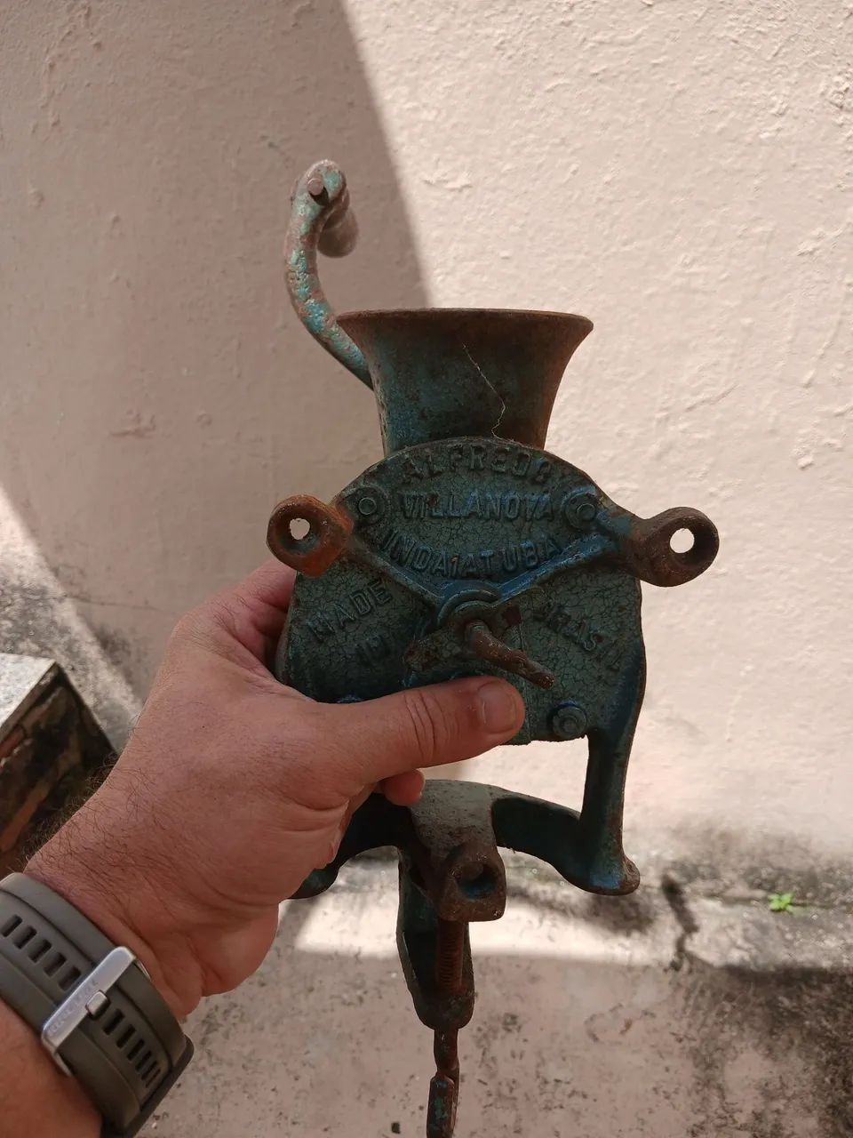 Moedor de café antigo número 2 - Foto 4